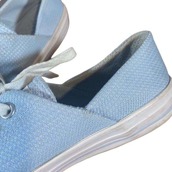 Converse Baby Blue Lace Up Casual Chucks Women Sz 6 - Picture 8 of 13